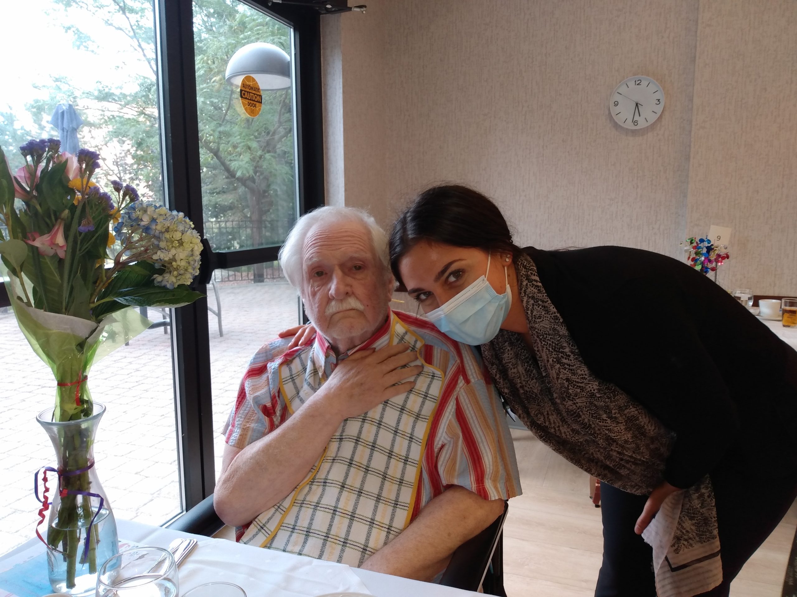memory care patient and nurse